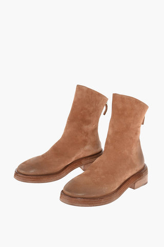 Stivaletti RILISTO in Pelle Scamosciata con Zip