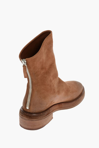 Stivaletti RILISTO in Pelle Scamosciata con Zip