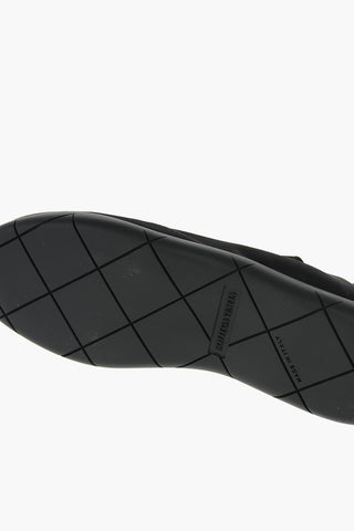 Fabric Slip On Sneakers with Leather Inserts