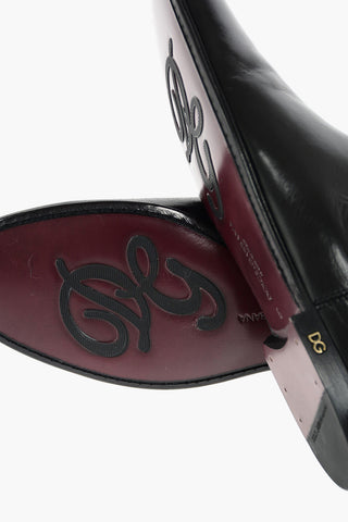 Smooth Sole Leather Chelsea Booties