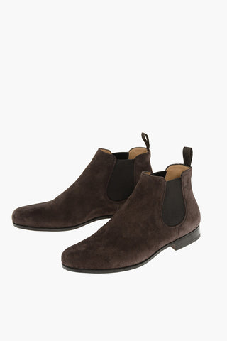 DANZEY Suede Chelsea Booties