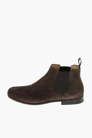 DANZEY Suede Chelsea Booties