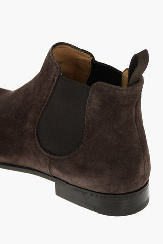 DANZEY Suede Chelsea Booties