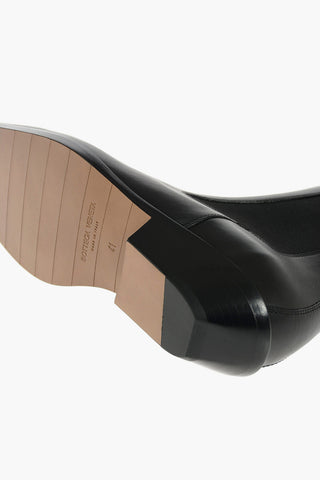 Leather Chelsea Western Booties