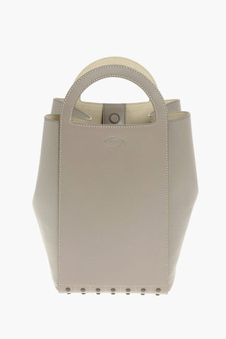 Double Handle AOV Leather Tote Bag