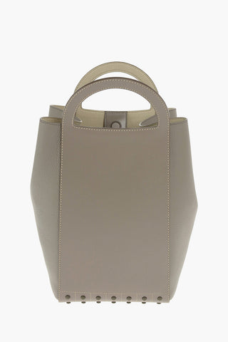 Double Handle AOV Leather Tote Bag