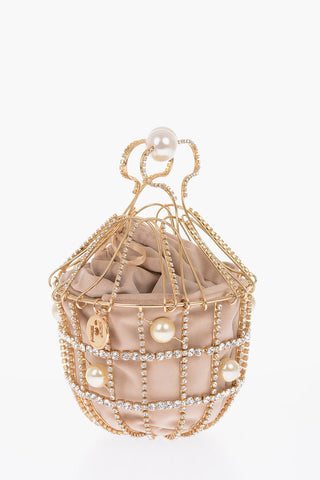 crystal GINESTRA bracelet bag