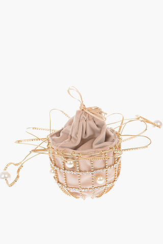 crystal GINESTRA bracelet bag