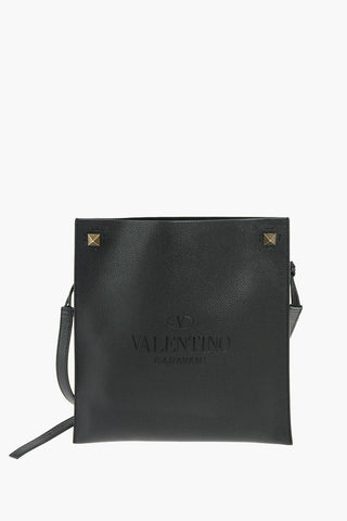 Leather ROMAN STUD Crossbody Bag