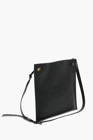 Leather ROMAN STUD Crossbody Bag