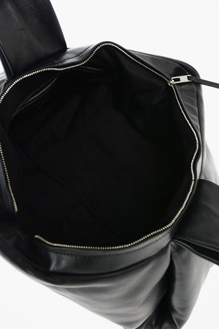 Leather TWIST Wristlet Bag