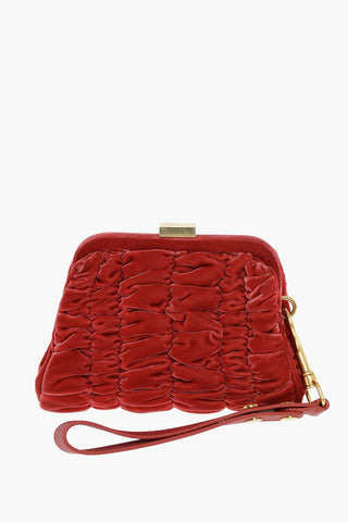 Clutch da Polso in Velluto