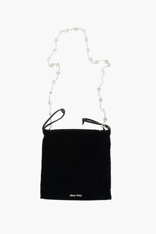 Velvet Jewel Shoulder Bag