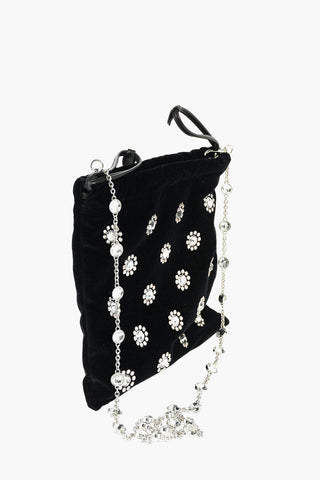 Velvet Jewel Shoulder Bag