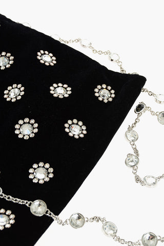 Velvet Jewel Shoulder Bag