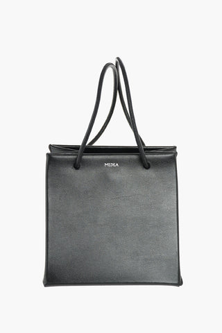 Leather Mini Double Handle Bag