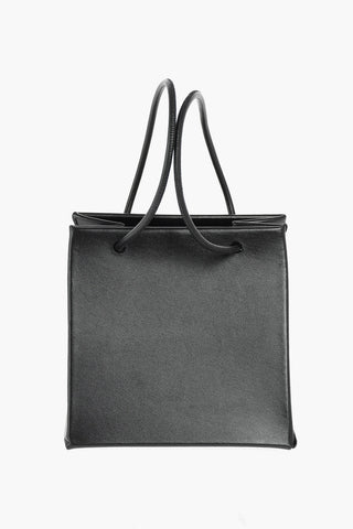 Leather Mini Double Handle Bag
