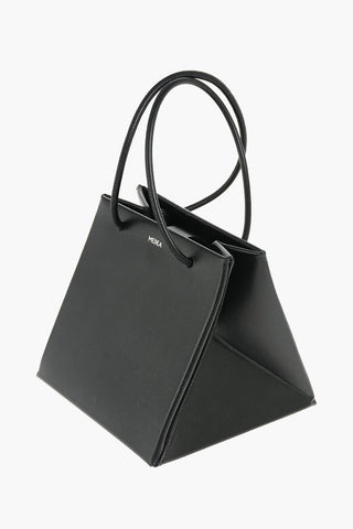 Leather Mini Double Handle Bag
