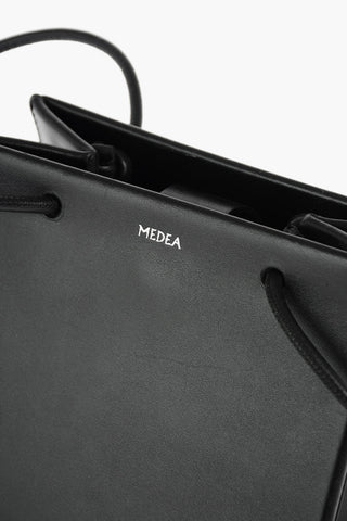 Leather Mini Double Handle Bag