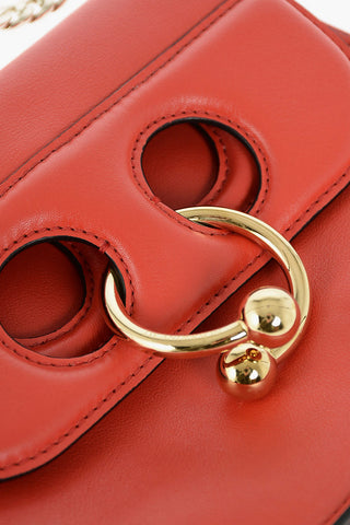 Leather MINI PIERCE Crossbody Bag