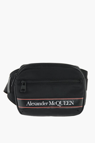 Bum Bag with Logoed Leather Band