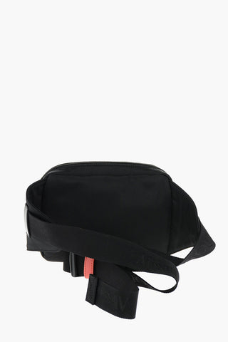 Bum Bag with Logoed Leather Band