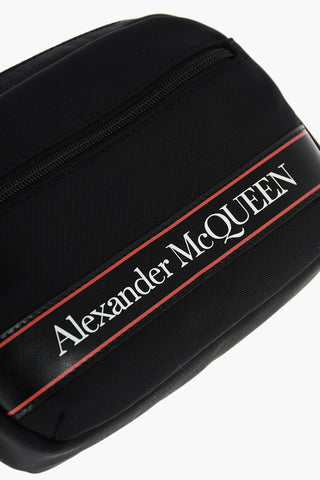 Bum Bag with Logoed Leather Band