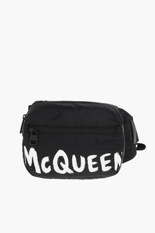 Textile Belt Bag with Outer Pocket