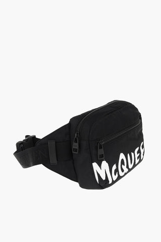 Textile Belt Bag with Outer Pocket