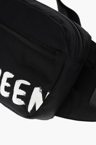 Textile Belt Bag with Outer Pocket