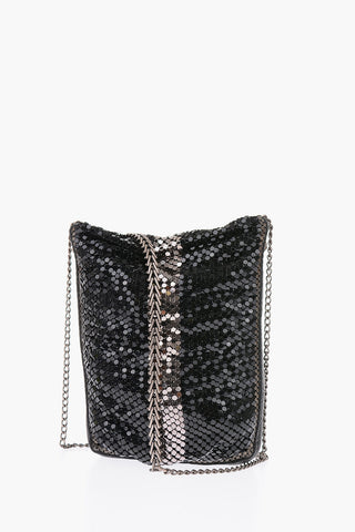 disco bag HAPPINESS in maglia di metallo