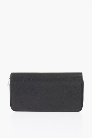 saffiano leather BALEN wallet with zip closure
