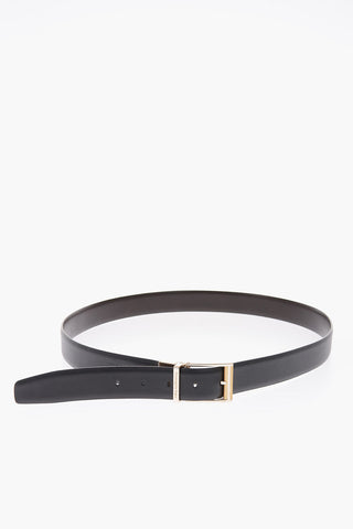ZZEGNA 30mm leather reversible belt