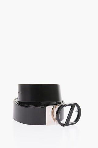 ZZEGNA 35mm leather reversible belt