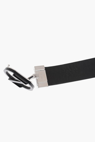 ZZEGNA 35mm leather reversible belt