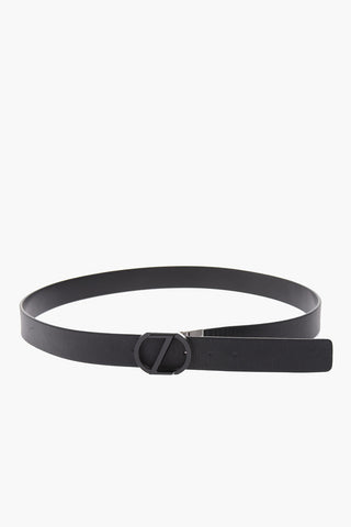 ZZEGNA 35mm leather reversible belt