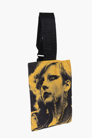 RAF SIMONS fabric POSTER waist bag