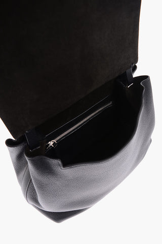 borsa a spalla in pelle martellata