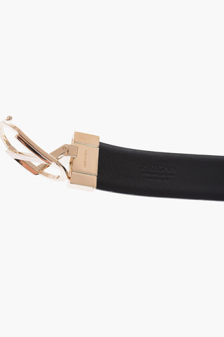 ZZEGNA 35mm leather reversible belt