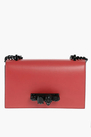 Leather FOUR RING Shoulder Bag