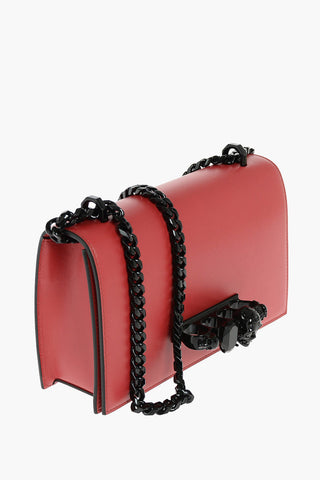 Leather FOUR RING Shoulder Bag