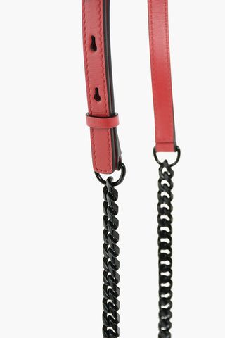Leather FOUR RING Shoulder Bag