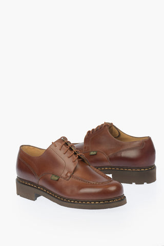 leather Derby shoes