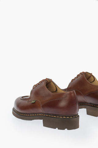 leather Derby shoes