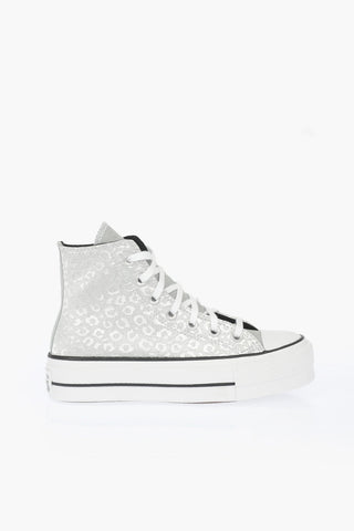ALL STAR 4cm Glittered Sneakers with Platform
