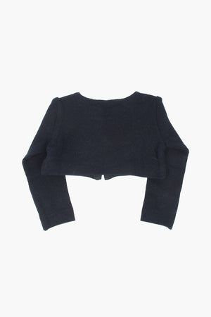 Cardigan with Jewel Button
