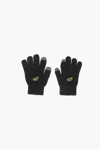 Gloves And Leopard Printed Hat Set