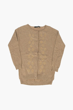 Cardigan with Strass