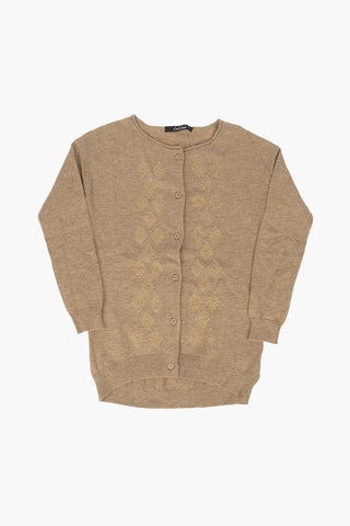 Cardigan with Strass