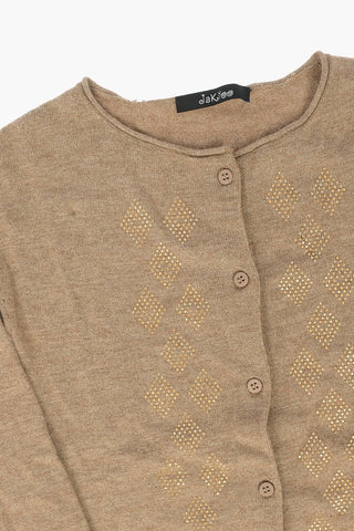 Cardigan with Strass